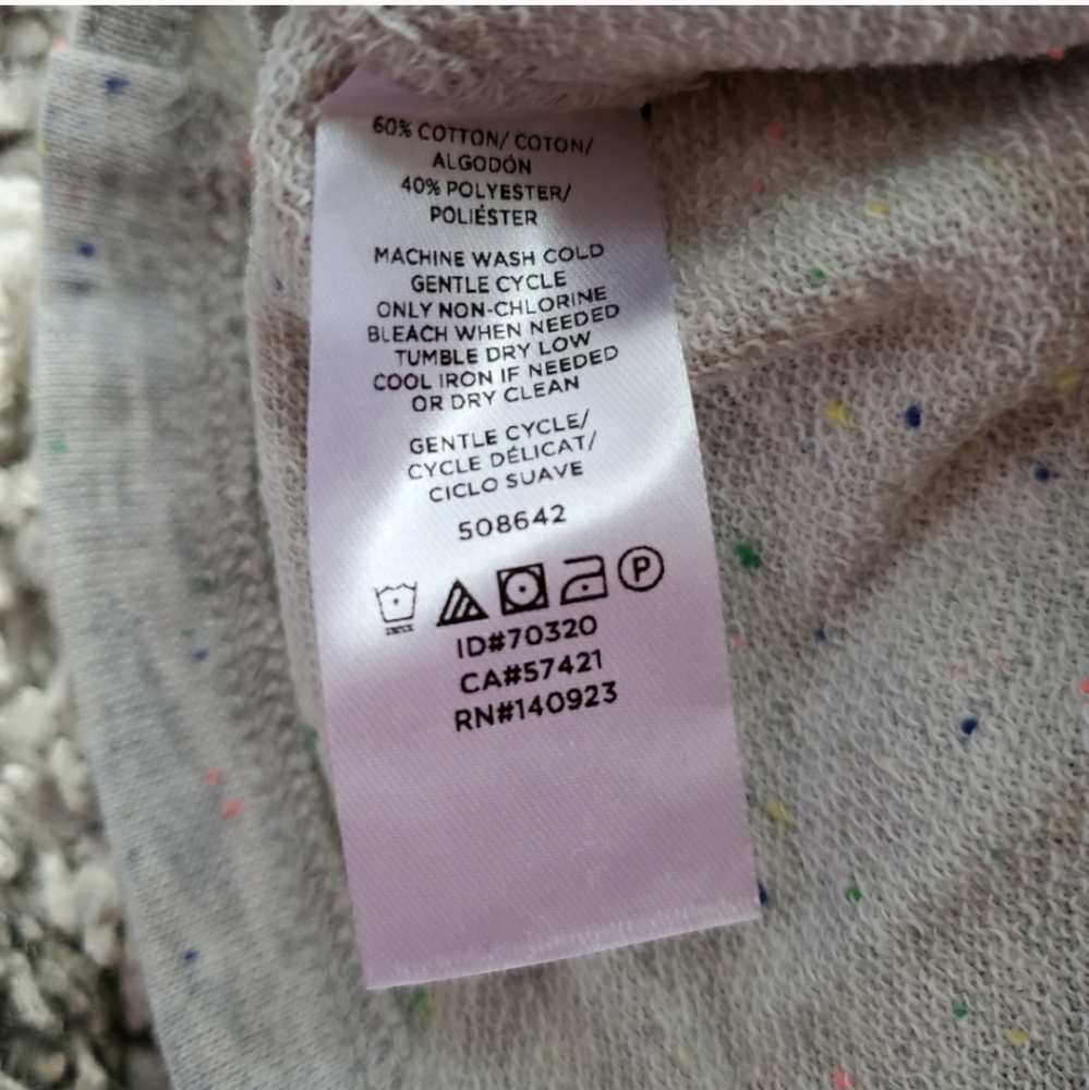 NWT LOFT Petite Twist Hem Sweatshirt - Picture 6 of 8